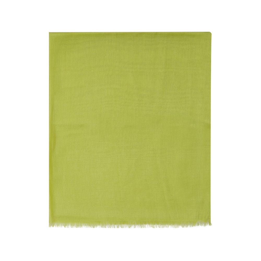 Tessitura di Novara Green Cashemere Scarf - One Size