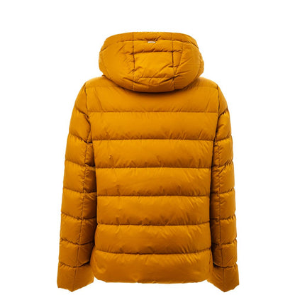 Herno Yellow Polyamide Jackets & Coat - IT42|M