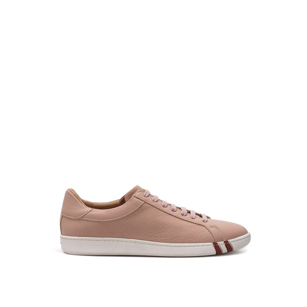 Bally Pink Leather Sneaker - EU41/US11