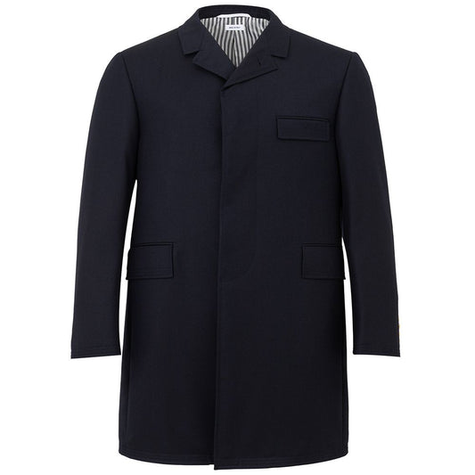 Thom Browne Elegant Wool Jacket in Signature Blue - IT50 | L