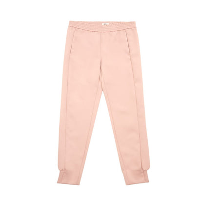 Lardini Elegant Pink Polyester Pants for Women - IT40|S