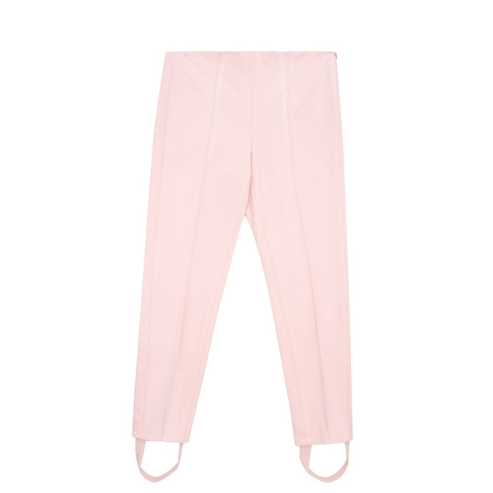 Lardini Elegant Pink Viscose Pants for Chic Style - IT42|M