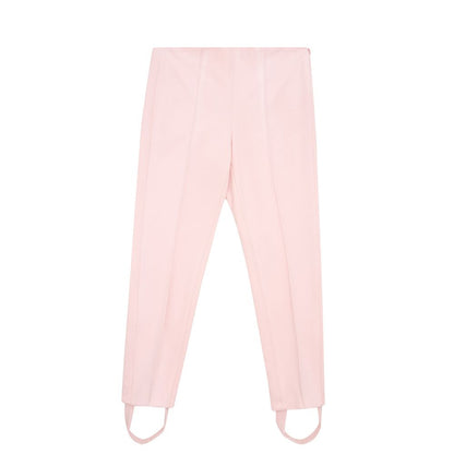 Lardini Elegant Pink Viscose Pants for Chic Style - IT42|M