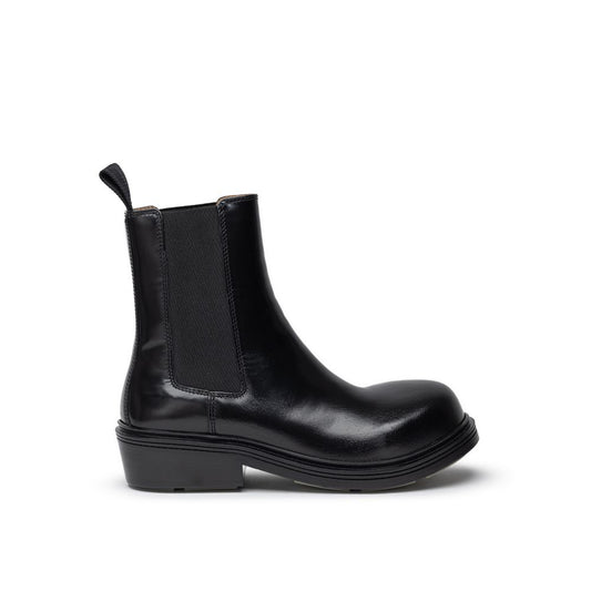 Bottega Veneta Black Leather Boot - EU42/US9