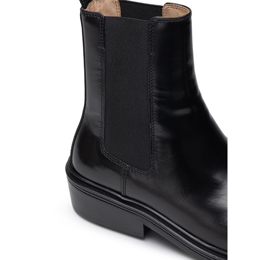 Bottega Veneta Black Leather Boot - EU42/US9