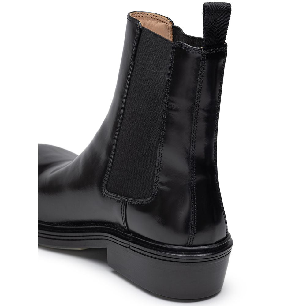 Bottega Veneta Black Leather Boot - EU42/US9