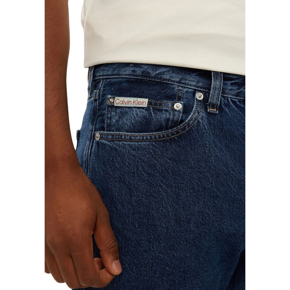 Calvin Klein Jeans Blue Cotton Jeans & Pant