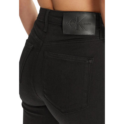 Calvin Klein Jeans Black Cotton Jeans & Pant