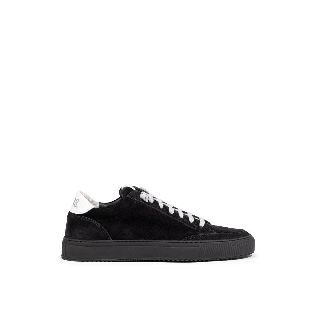 P448 Black Leather Scamociata Sneaker - EU41/US8