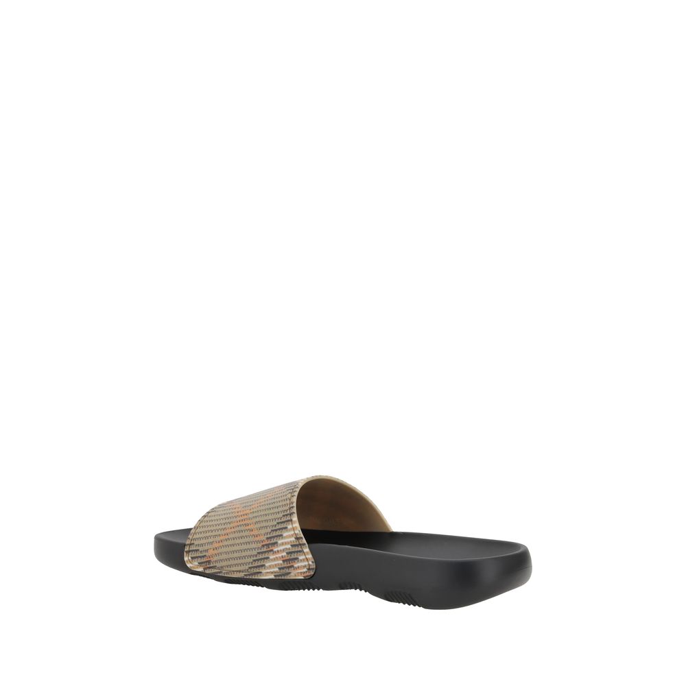 Burberry Archivio Check Slides