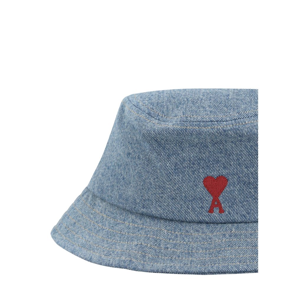 Ami Paris Logo’s Bucket Hat - 56