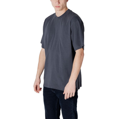 Calvin Klein Jeans Gray Cotton T-Shirt - IT44 | S