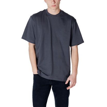 Calvin Klein Jeans Gray Cotton T-Shirt - IT44 | S