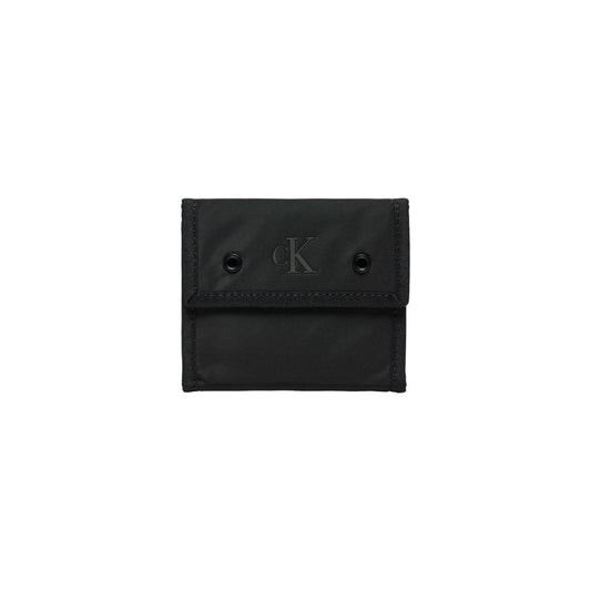 Calvin Klein Jeans Black Recycled Polyester Wallet