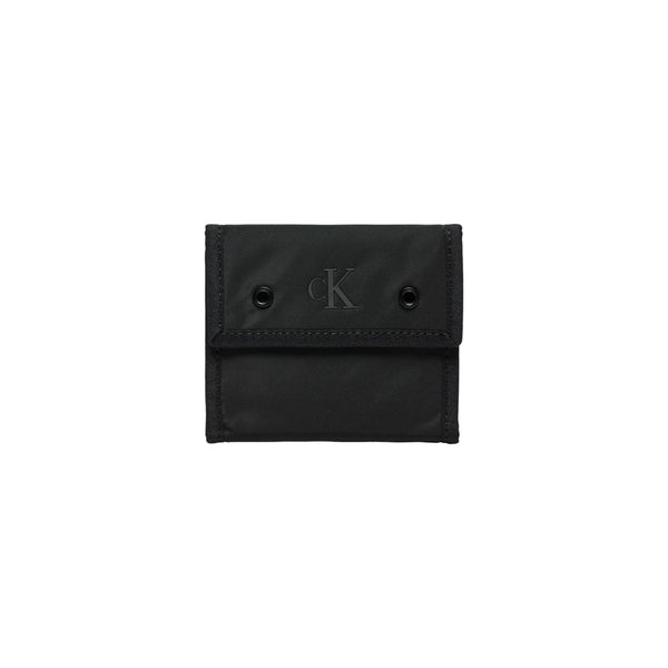 Calvin Klein Jeans Black Recycled Polyester Wallet