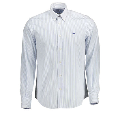 Harmont & Blaine Light Blue Cotton Men Shirt