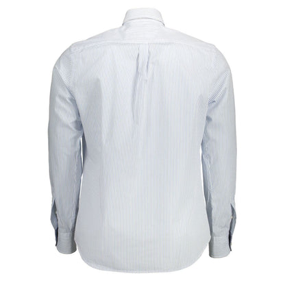 Harmont & Blaine Light Blue Cotton Men Shirt - XXL