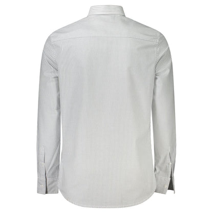 Calvin Klein White Cotton Men Shirt