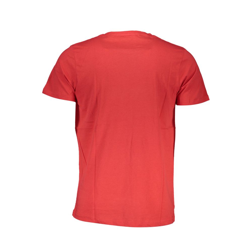 Scuola Nautica Red Cotton T-Shirt - XL