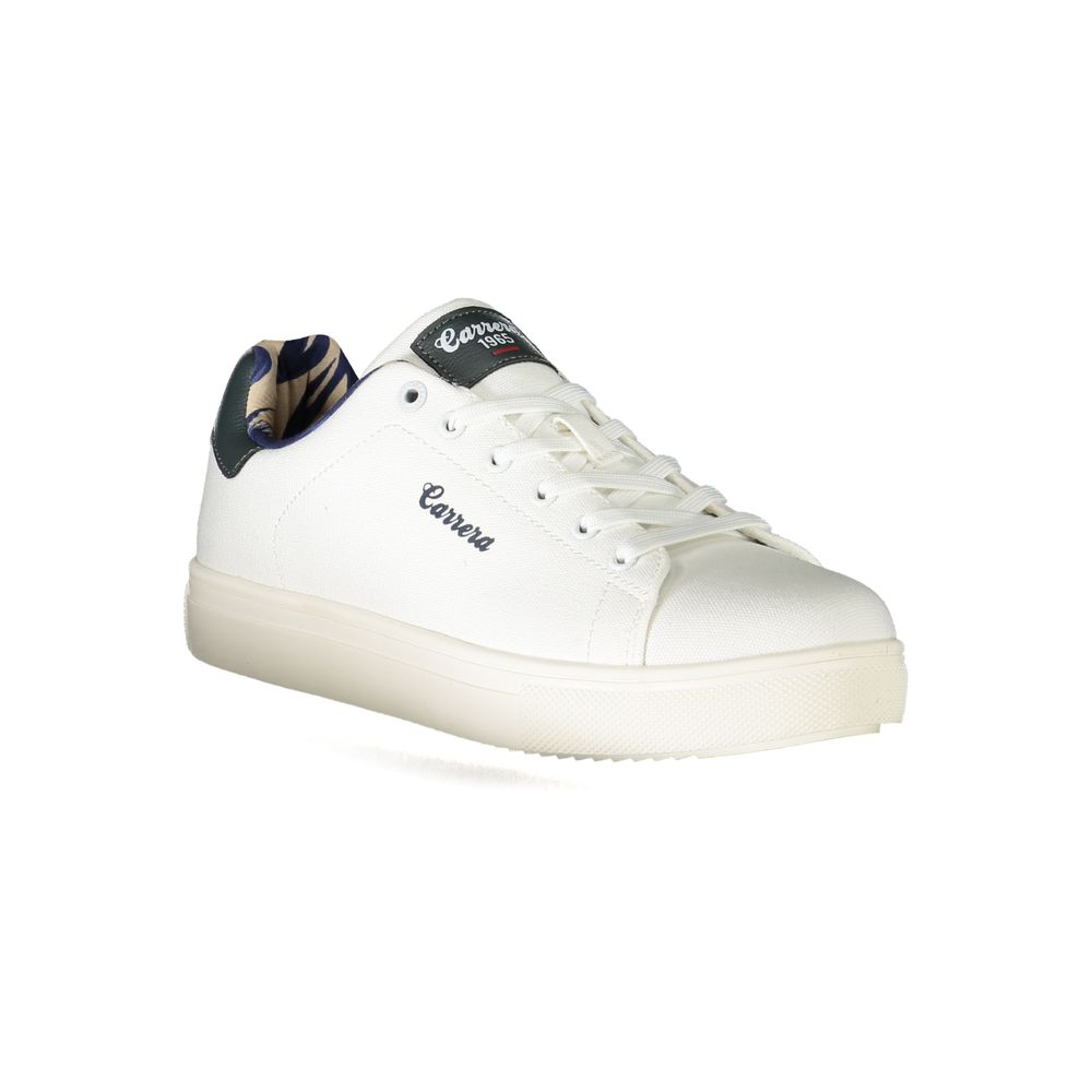 Carrera White Polyester Sneaker - EU41/US8