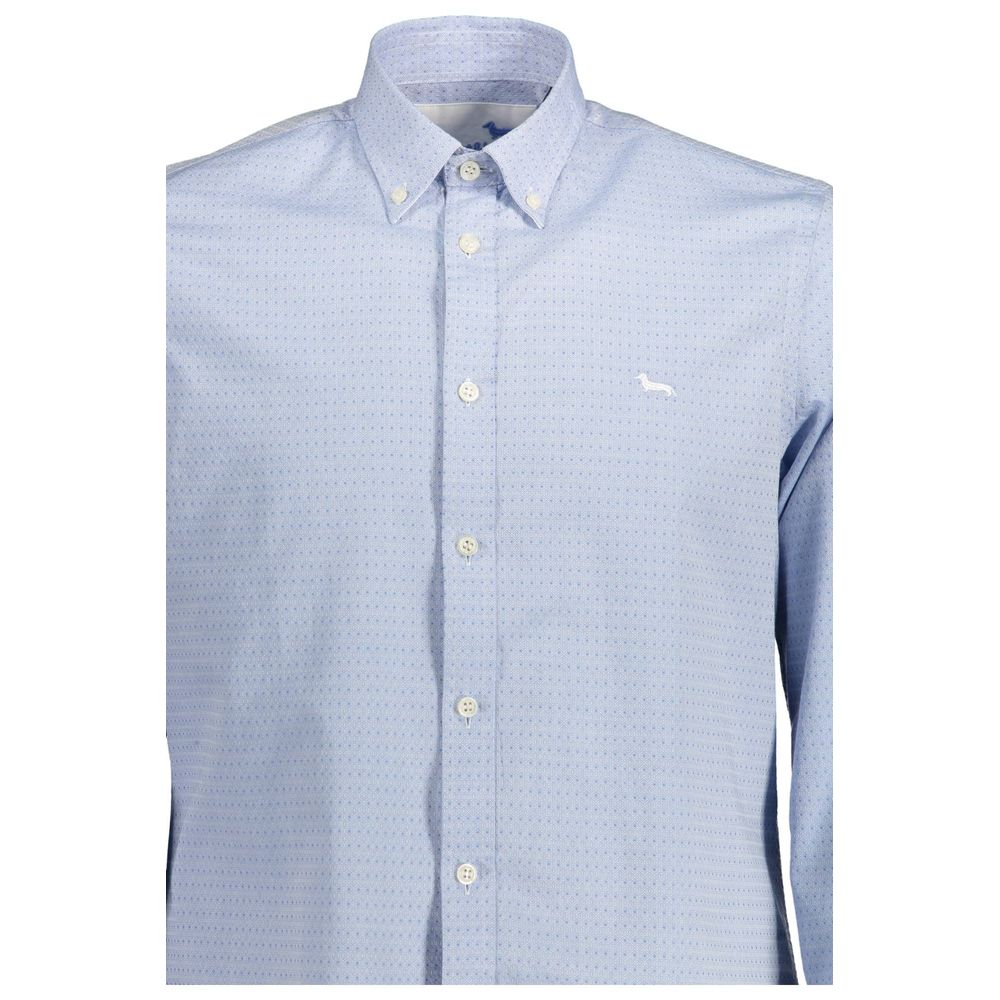 Harmont & Blaine Light Blue Cotton Men Shirt - XL