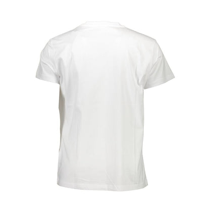 Diesel White Cotton Men T-Shirt - XL