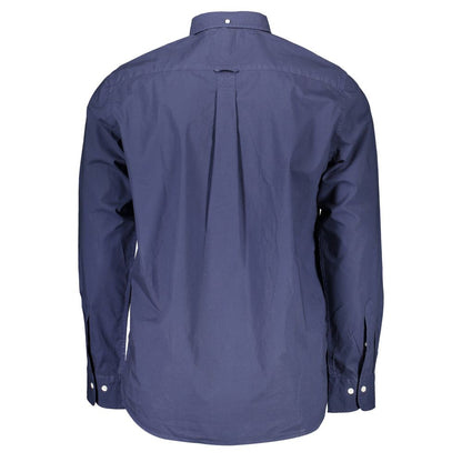 Gant Blue Cotton Men Shirt