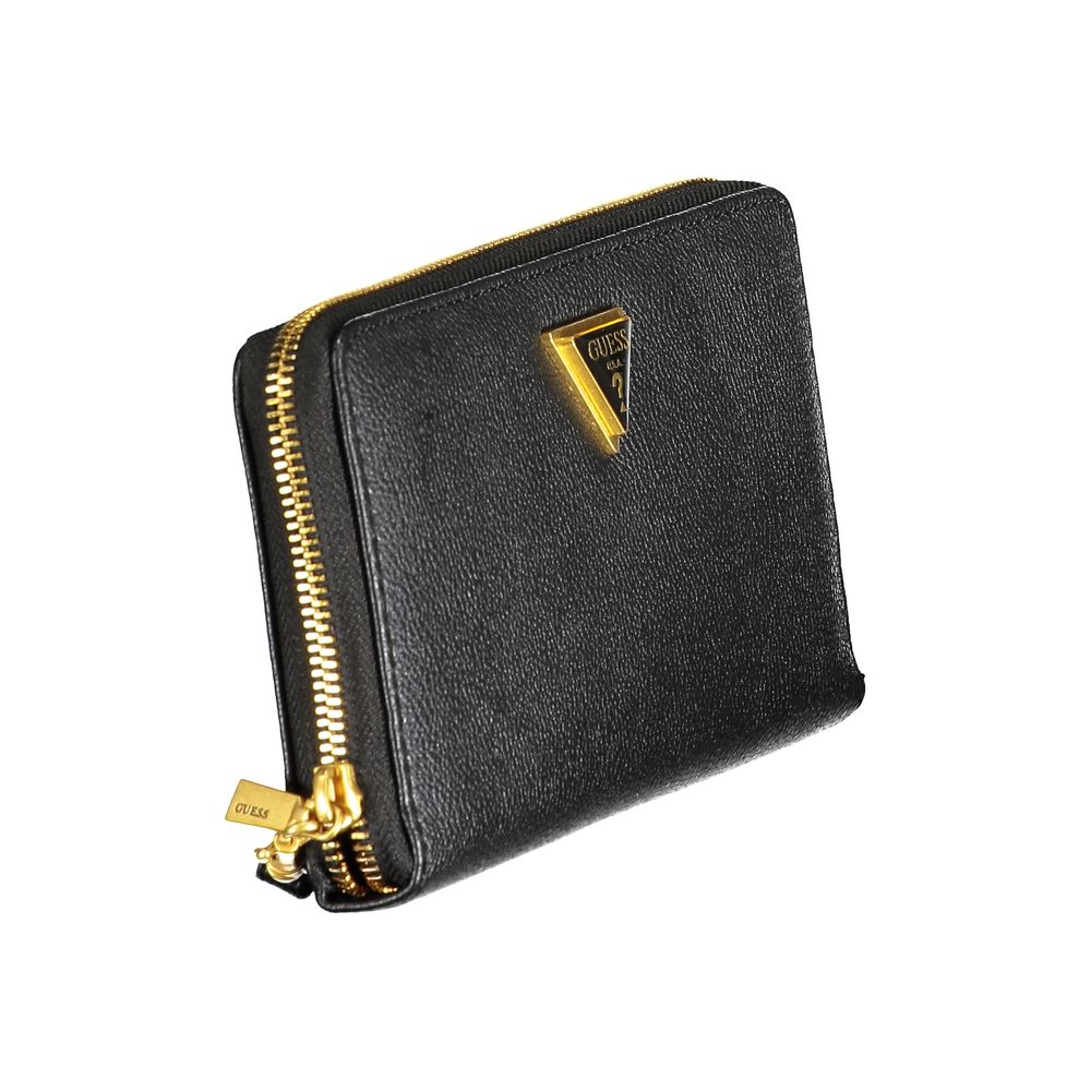 Guess Jeans Black Polyethylene Wallet