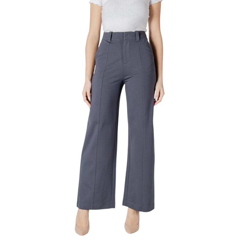 Calvin Klein Jeans Gray Viscose Jeans & Pant