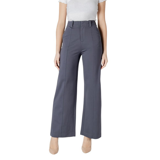 Calvin Klein Jeans Gray Viscose Jeans & Pant