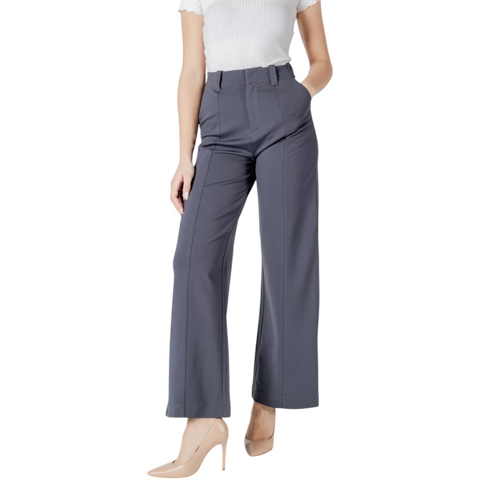 Calvin Klein Jeans Gray Viscose Jeans & Pant