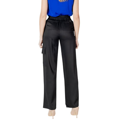 Calvin Klein Jeans Black Viscose Jeans & Pant