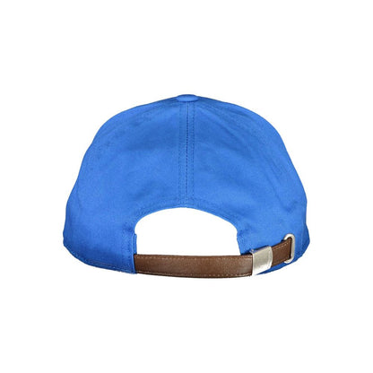 La Martina Blue Cotton Men Cap