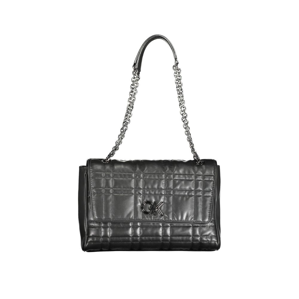 Calvin Klein Black Polyester Women Handbag