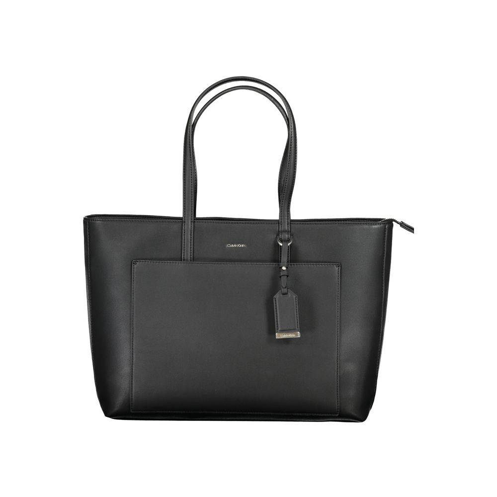 Calvin Klein Black Polyester Handbag