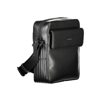 Calvin Klein Black Polyester Men Shoulder Bag