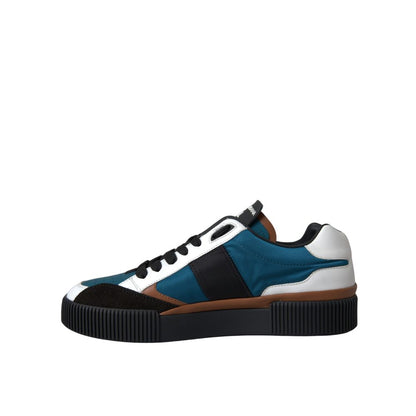 Dolce & Gabbana Multicolor Calf Leather Sneaker - EU42/US9