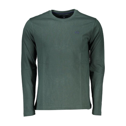 La Martina Green Cotton T-Shirt