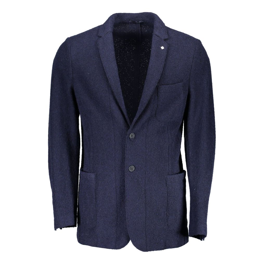 Gant Blue Wool Jacket