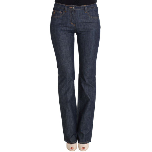 Ferre Blue Cotton Jeans & Pant