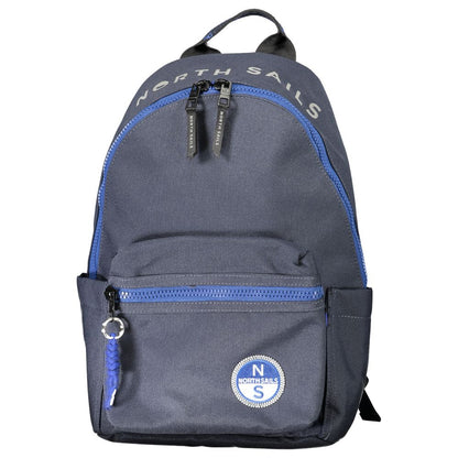 North Sails Blue Polyester Men Backpack