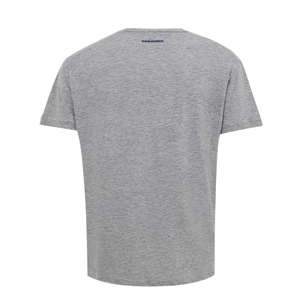 Dsquared² Gray Cotton T-Shirt - M