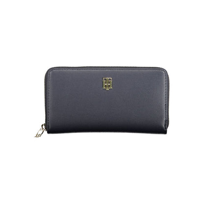 Tommy Hilfiger Blue Polyethylene Women Wallet