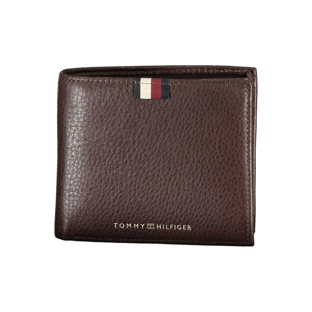 Tommy Hilfiger Brown Leather Men Wallet