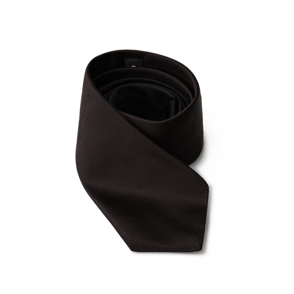 Giorgio Armani Black Silk Ties & Bowty