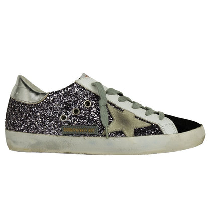 Golden Goose Gray Leather Sneaker