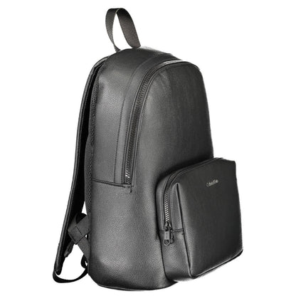 Calvin Klein Black Polyethylene Men Backpack