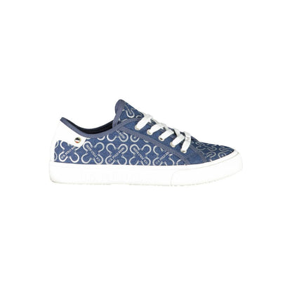 U.S. POLO ASSN. Blue Polyester Women Sneaker