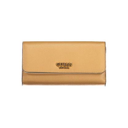 Guess Jeans Beige Polyethylene Women Wallet