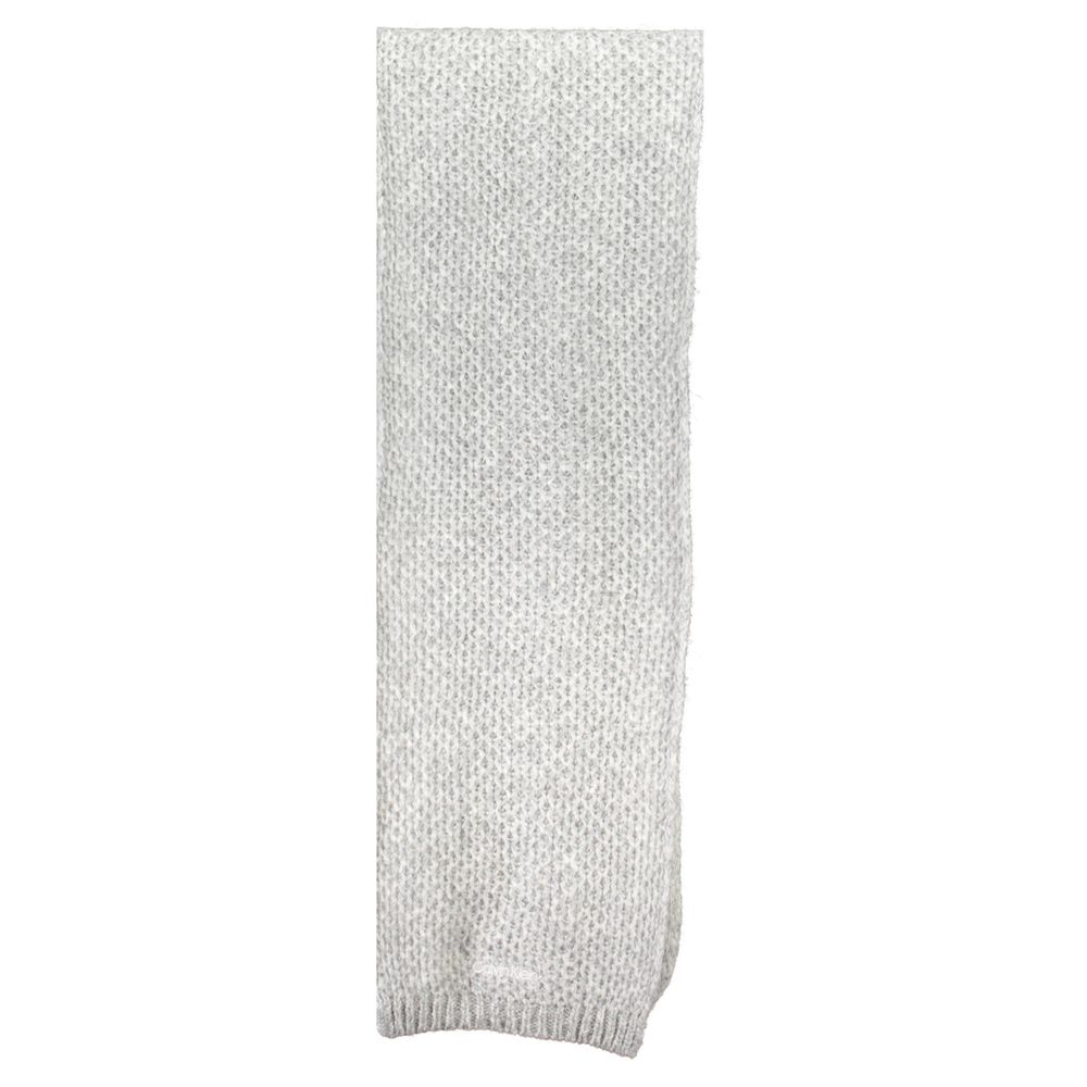 Calvin Klein Gray Alpaca Women Scarf